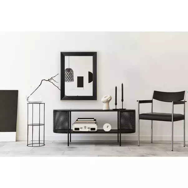 Oglinda Ars Longa Bari negru 74x134 picture - 2