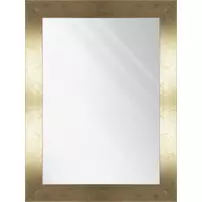 Oglinda Ars Longa Simple auriu inchis 63x113