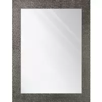 Oglinda Ars Longa Valencia argintiu 83x83