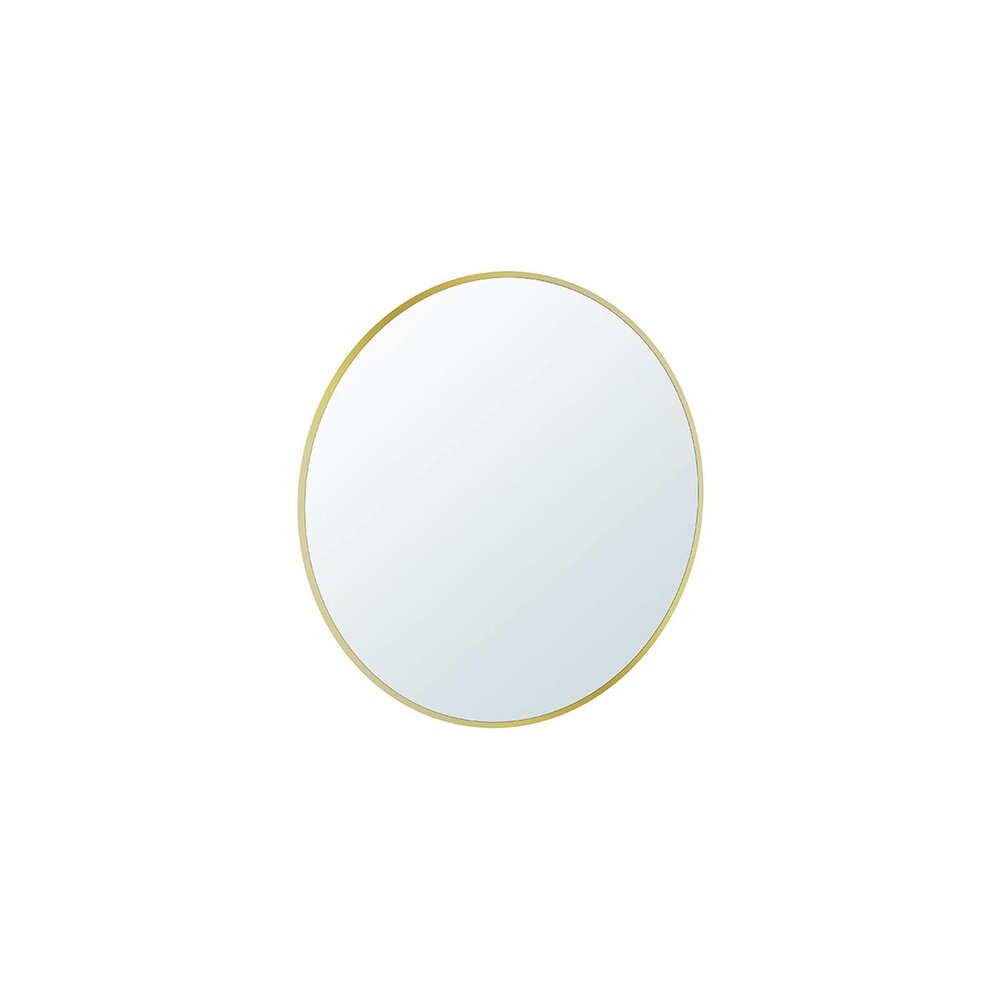 Oglinda cu iluminare Led Gala Diam 80x80 cm auriu