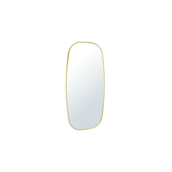 Oglinda cu iluminare Led Gala Eire 90x45 cm auriu picture - 2