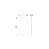 Oglinda cu iluminare Led Gala Eire 90x45 cm auriu picture - 3