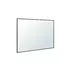 Oglinda cu iluminare Led Gala Kuadrant 100x80 cm negru picture - 1