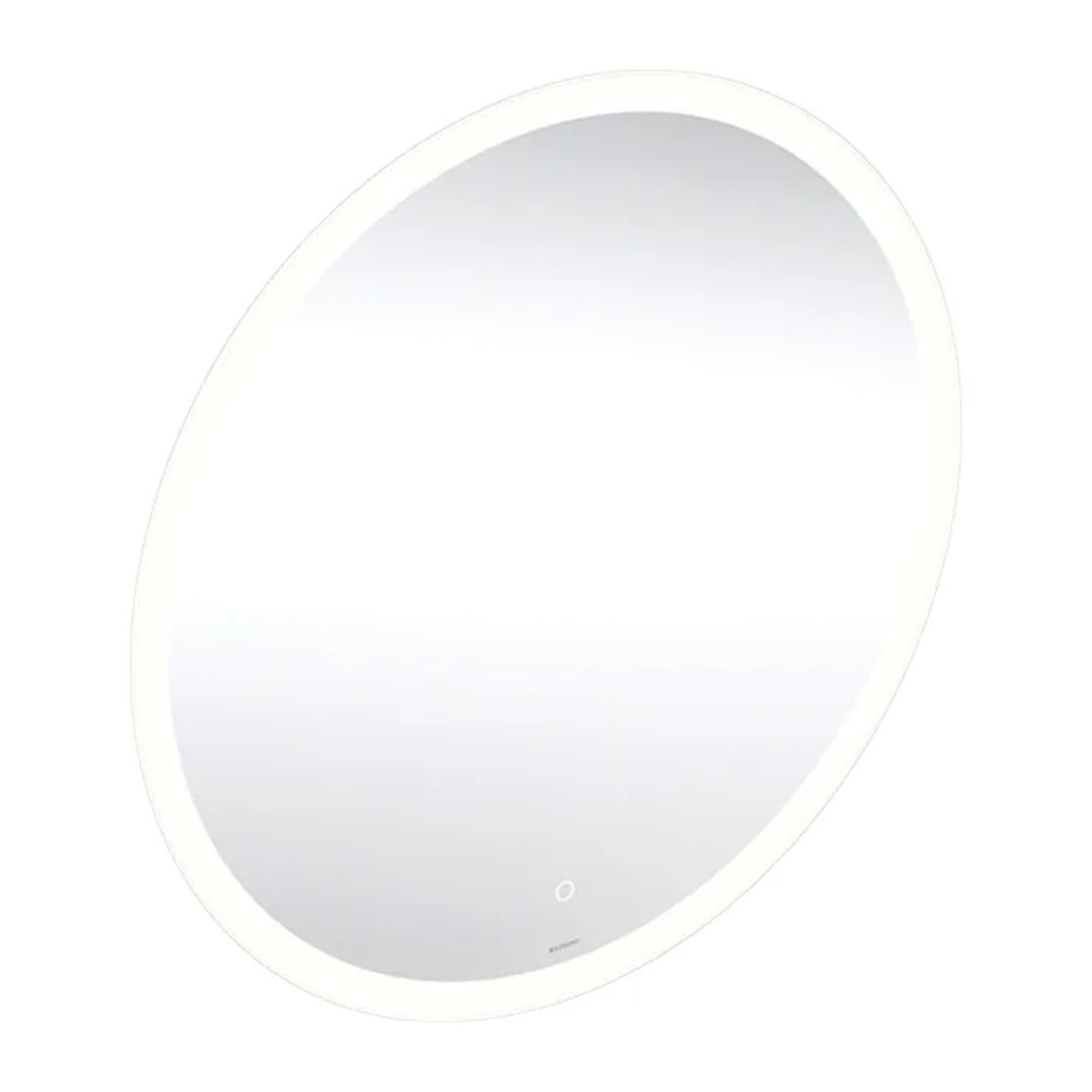 Oglinda cu iluminare LED Geberit Option Round 60 cm aluminiu aluminiu