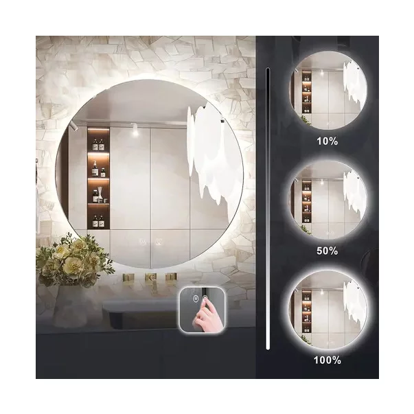 Oglinda cu iluminare Led Tutumi 50x50 cm HZJ050 picture - 2