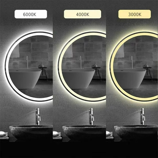 Oglinda cu iluminare Led Tutumi 60x60 cm BAS picture - 5