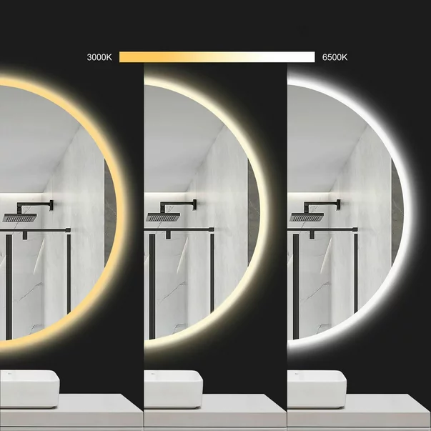 Oglinda cu iluminare Led Tutumi 60x60 cm HZJ060 picture - 4