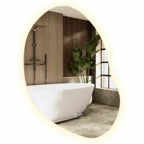 Oglinda cu iluminare Led Tutumi 80x60 cm CLOUD C