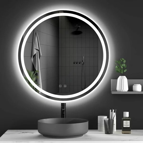 Oglinda cu iluminare Led Tutumi 80x80 cm BAS picture - 2