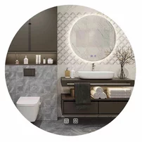 Oglinda cu iluminare Led Tutumi 90x90 cm HZJ090