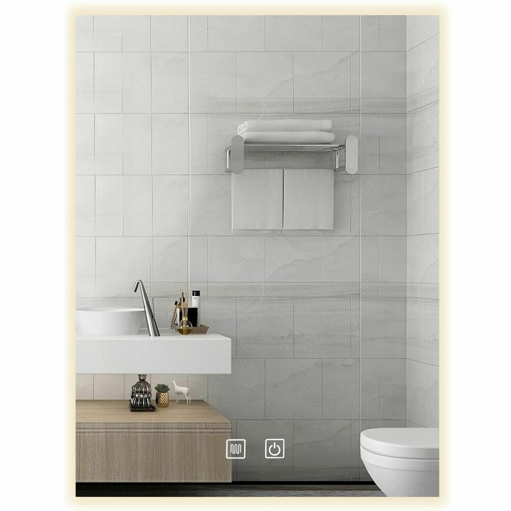 Oglinda cu iluminare Led Tutumi SQR 50x100 cm