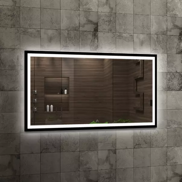 Oglinda reversibila cu iluminare Led Venti Luxled 120x60x2,5 cm picture - 4