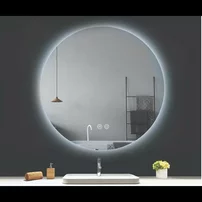 Oglinda cu iluminare si dezaburire Fluminia Calatrava Ambient 90 cm
