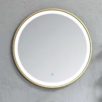 Oglinda cu iluminare si dezaburire Fluminia Gold-Lady-60 60 cm