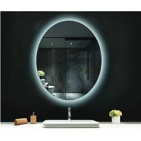 Oglinda cu iluminare si dezaburire Fluminia Picasso Ambient 60 cm