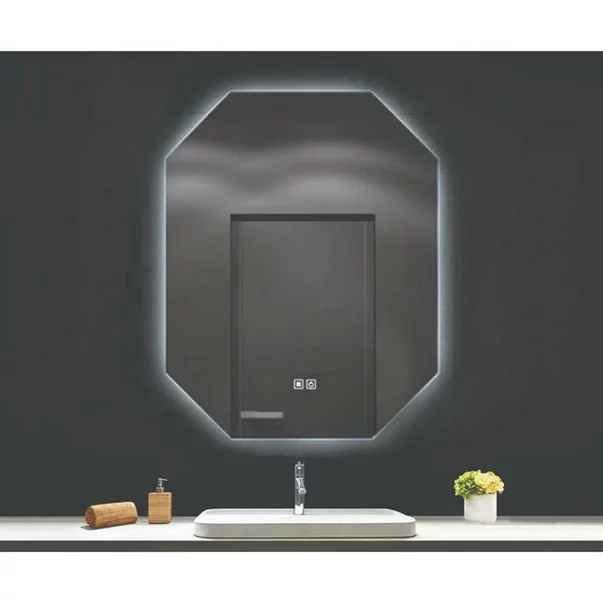 Oglinda cu iluminare si dezaburire Fluminia Turner Ambient 60 cm picture - 2