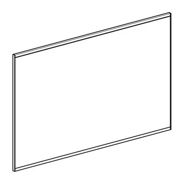 Oglinda cu iluminare si dezaburire Geberit Option Plus Square 105 cm negru - aluminiu eloxat picture - 6