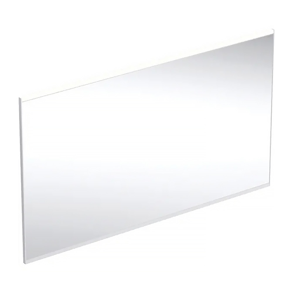 Oglinda cu iluminare si dezaburire Geberit Option Plus Square 120 cm aluminiu eloxat