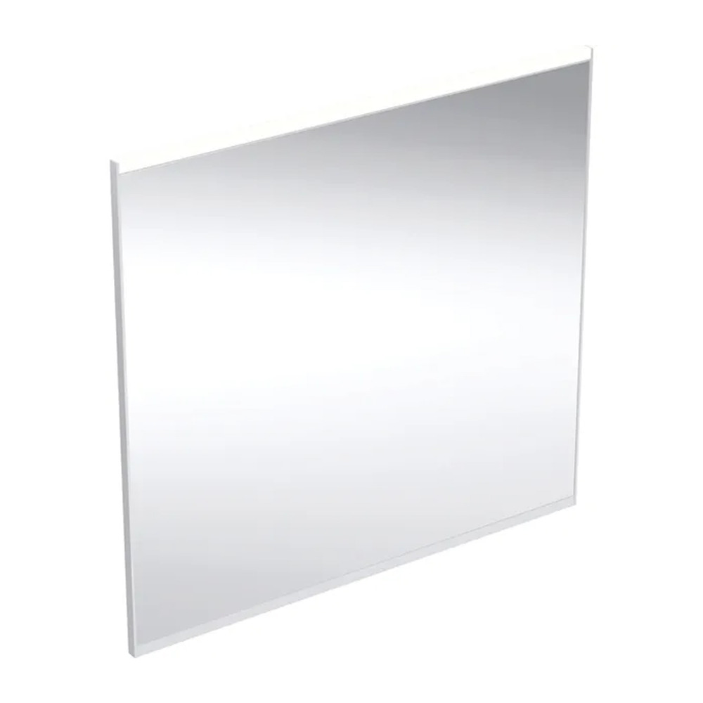 Oglinda cu iluminare si dezaburire Geberit Option Plus Square 75 cm aluminiu eloxat aluminiu