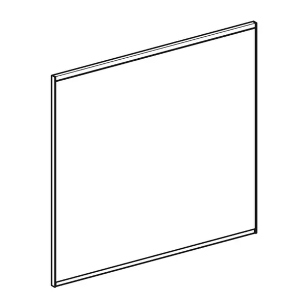 Oglinda cu iluminare si dezaburire Geberit Option Plus Square 75 cm aluminiu eloxat picture - 6