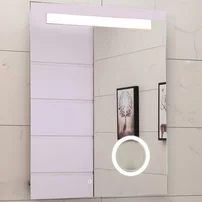 Oglinda cu iluminare si dezaburire Inter Ceramic 60x80 cm dreptunghiulara