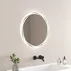 Oglinda cu iluminare si dezaburire Inter Ceramic Elene rotunda 60 cm picture - 1