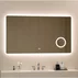 Oglinda cu iluminare si dezaburire Inter Ceramic dreptunghiulara 160x90 cm picture - 2