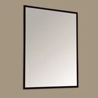 Oglinda dreptunghiulara Inter Ceramic 60x90 cm finisaj negru mat