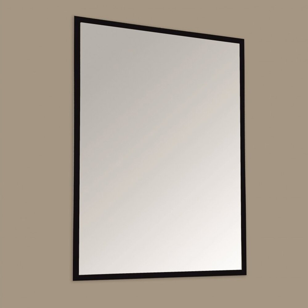 Oglinda dreptunghiulara Inter Ceramic 60×90 cm finisaj negru mat Baie > Promoții > Noutati Inter Ceramic
