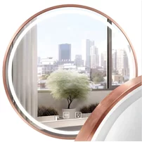 Oglindă LED 50cm MMJ BRUSH COPPER