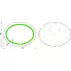 Oglinda reversibila ovala LED Dubiel Vitrum Dione 85x65 cm picture - 3