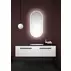 Oglinda ovala LED Dubiel Vitrum Senso Max 50x100 cm picture - 1
