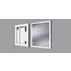 Oglinda reversibila patrata LED Dubiel Vitrum Forte 80x80 cm picture - 2