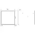 Oglinda reversibila patrata LED Dubiel Vitrum Forte 80x80 cm picture - 3