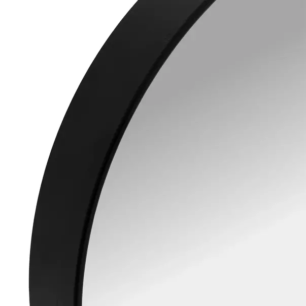 Oglinda rotunda Rea Loft JZ-50 rama metalica neagra 50 cm picture - 7
