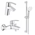 Pachet baterie lavoar si baterie cada Grohe Start plus set dus Grohe Tempesta 110 picture - 1