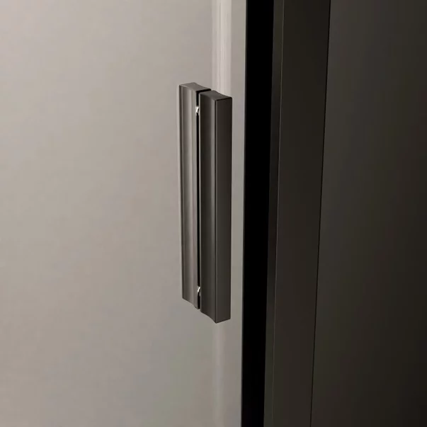 Pachet cabina de dus Alienta Black A 80x80 cm, cadita pentru dus Rodos A Compact alb si sifon cadita negru picture - 5