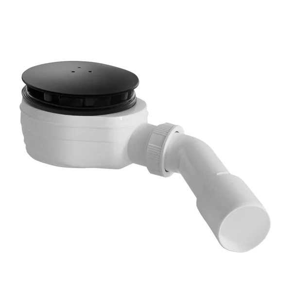 Pachet cabina de dus Alienta Black C 90x90 cm, cadita pentru dus Rodos C Compact alb si sifon cadita negru picture - 3