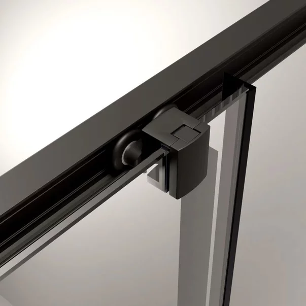 Pachet cabina de dus Alienta Black C 90x90 cm, cadita pentru dus Rodos C Compact alb si sifon cadita negru picture - 6