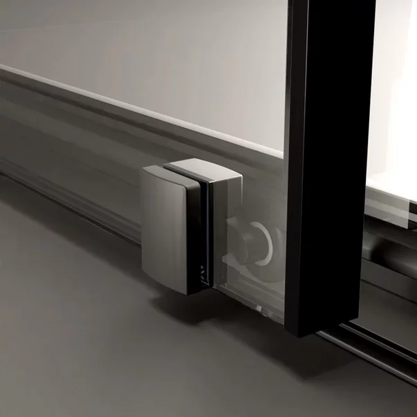 Pachet cabina de dus Alienta Black C 90x90 cm, cadita pentru dus Rodos C Compact alb si sifon cadita negru picture - 7