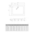 Pachet cabina de dus Alienta D 100x80 cm, cadita pentru dus Laros D Compact alb si sifon cadita crom picture - 12