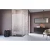 Pachet cabina de dus Torrenta KDJ stanga 100x90 cm, cadita pentru dus Laros D Compact alb si sifon cadita crom picture - 6