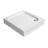Pachet cabina de dus Torrenta KDJ stanga 90x90 cm, cadita pentru dus Tinos C Compact alb si sifon cadita crom picture - 2