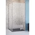 Pachet cabina de dus Torrenta KDJ stanga 90x90 cm, cadita pentru dus Tinos C Compact alb si sifon cadita crom picture - 4