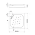 Pachet cabina de dus Torrenta KDJ stanga 90x90 cm, cadita pentru dus Tinos C Compact alb si sifon cadita crom picture - 13