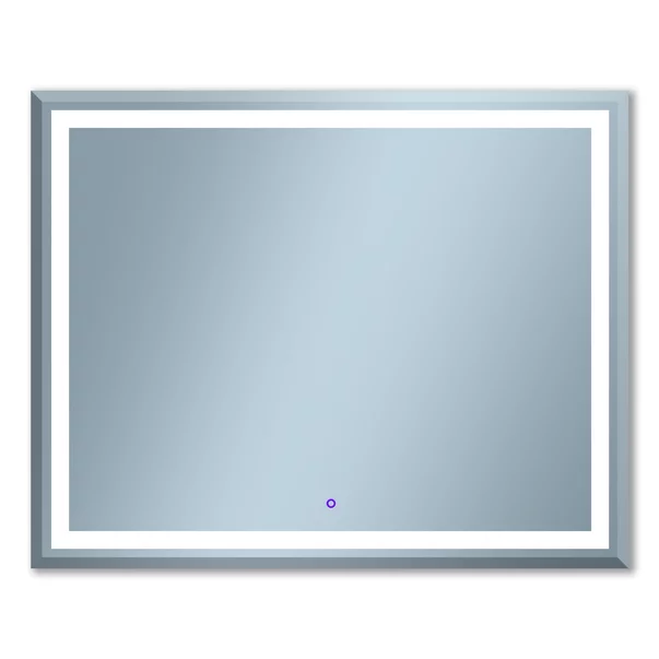 Pachet dulap suspendat Gala Jade alb lucios cu lavoar 100 cm si oglinda cu iluminare Venti Altue 100x80 cm picture - 3