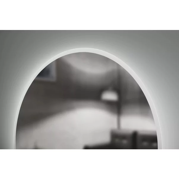 Pachet dulap suspendat cu lavoar Cersanit Lara alb 60 cm si oglinda cu iluminare Dubiel Vitrum Senso Max 60x80 cm picture - 5