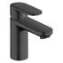 Pachet lavoar pe blat Rea Goya alb 60 cm, baterie lavoar Hansgrohe Vernis Blend 100 negru si ventil lavoar Click-Clack crom picture - 2