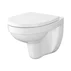 Pachet rezervor WC cu cadru incastrat Cersanit Tech Line Base B694 si clapeta de actionare Circle cu vas WC rimless alb picture - 4
