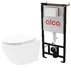 Pachet vas wc cu capac slim softclose si rezervor wc Alcadrain Sadromodul AM101/1120 picture - 1